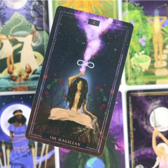 Earth Woman Tarot Card Deck 78 Cards NWT - Picture 2 of 4